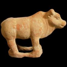 Terracotta figure of a beef